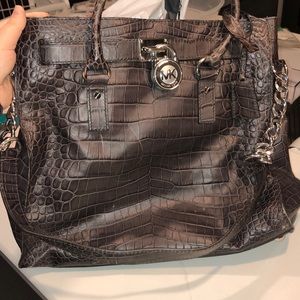 Michael Kors snakeskin bag